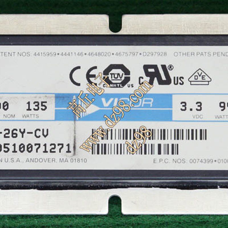 VICOR VI-26Y-CV隔离电源模块 支持220V整流滤波后300V转3.3V 99W