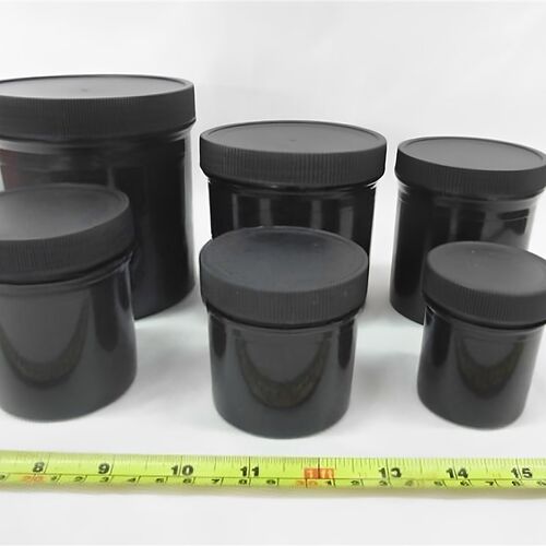 200ml 黑色 直身瓶 塑料直身罐 塑料直筒罐 塑料直筒瓶 PE