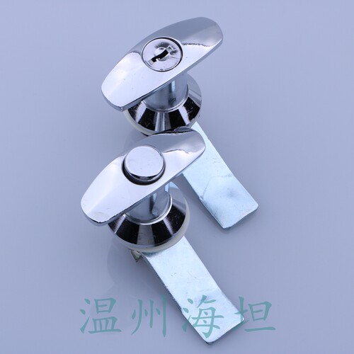 海坦 MS302-1-2转舌锁 配电箱柜门把手 铁皮柜门锁MS305-1-2