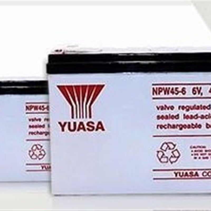 全新YUASA汤浅NPW45-6 6V45W/6V7AH玩具车/电子秤/应急电源蓄电池