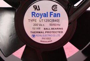 ROYAL FAN THS/UTHS457C/455C UT125C UT126C/127C耐高温风扇220V