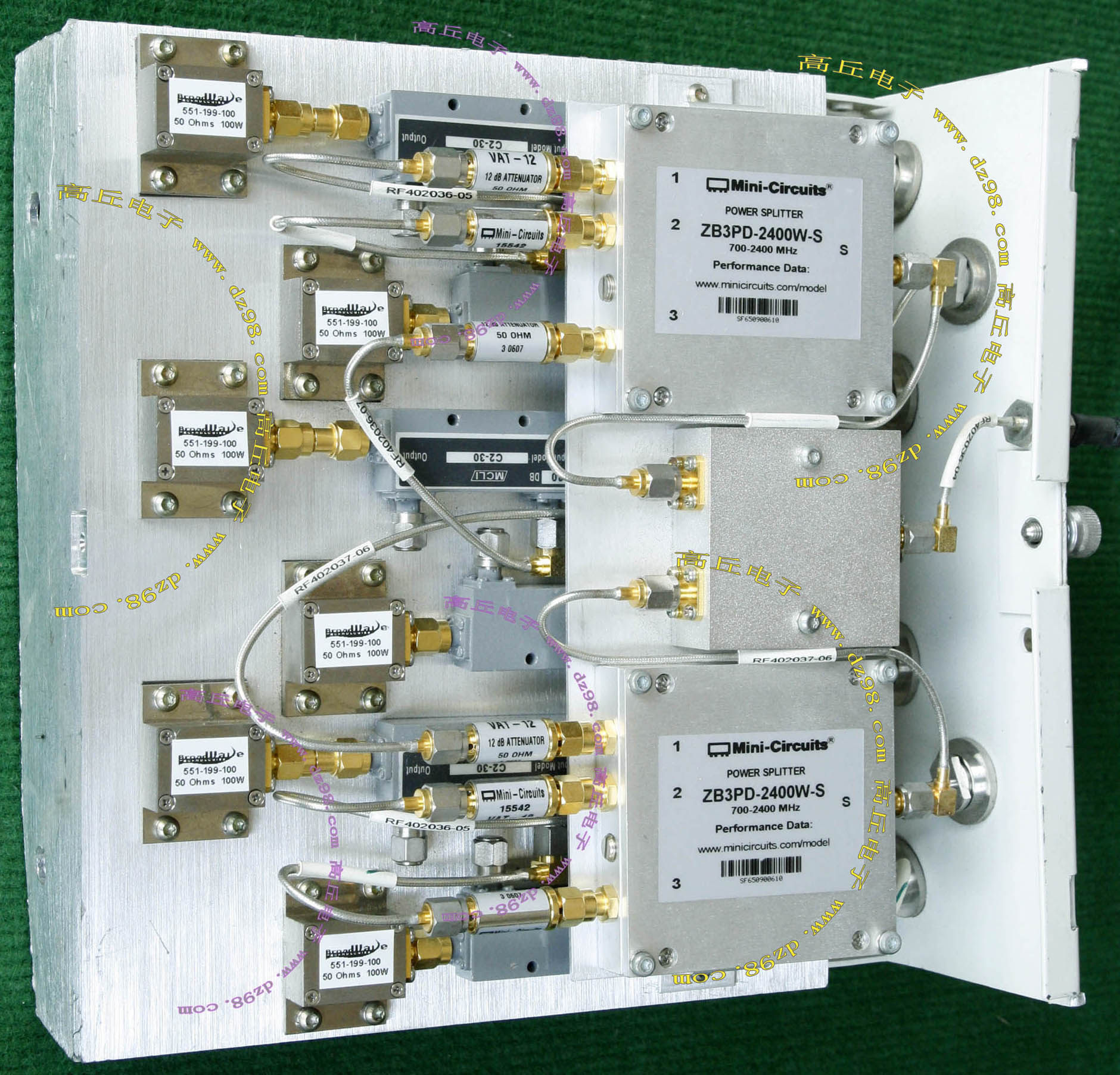 MCLI C2-30 551-199-100 100W MiNi-Circuits 12dB ZB3PD-2400W-S