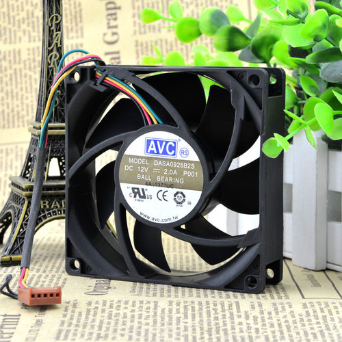 原装 AVC DASA0925B2S 12V 2.0A 9CM 9025 4线PWM 温控风扇