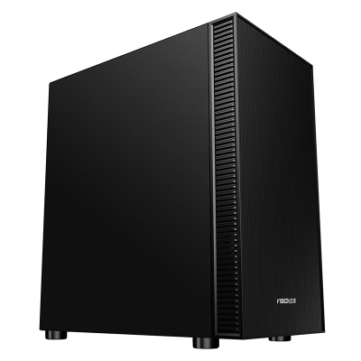 至睿Vision 游匣5 豪华版台式电脑DIY全侧透玻璃水冷matx背线机箱
