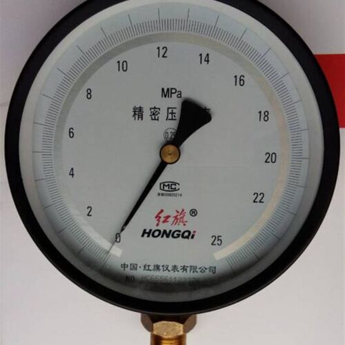 红旗仪表厂家直销精密压力表YB-150B 高精度0.25级仪表标准表校验