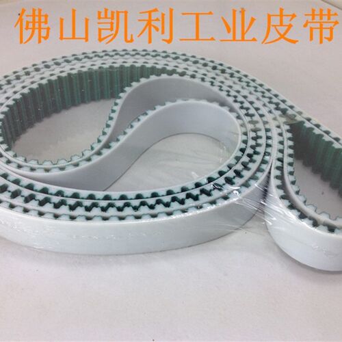 江苏亚威折弯机皮带 T10-5670-25mm 567齿PU带钢丝齿面加绿布皮带