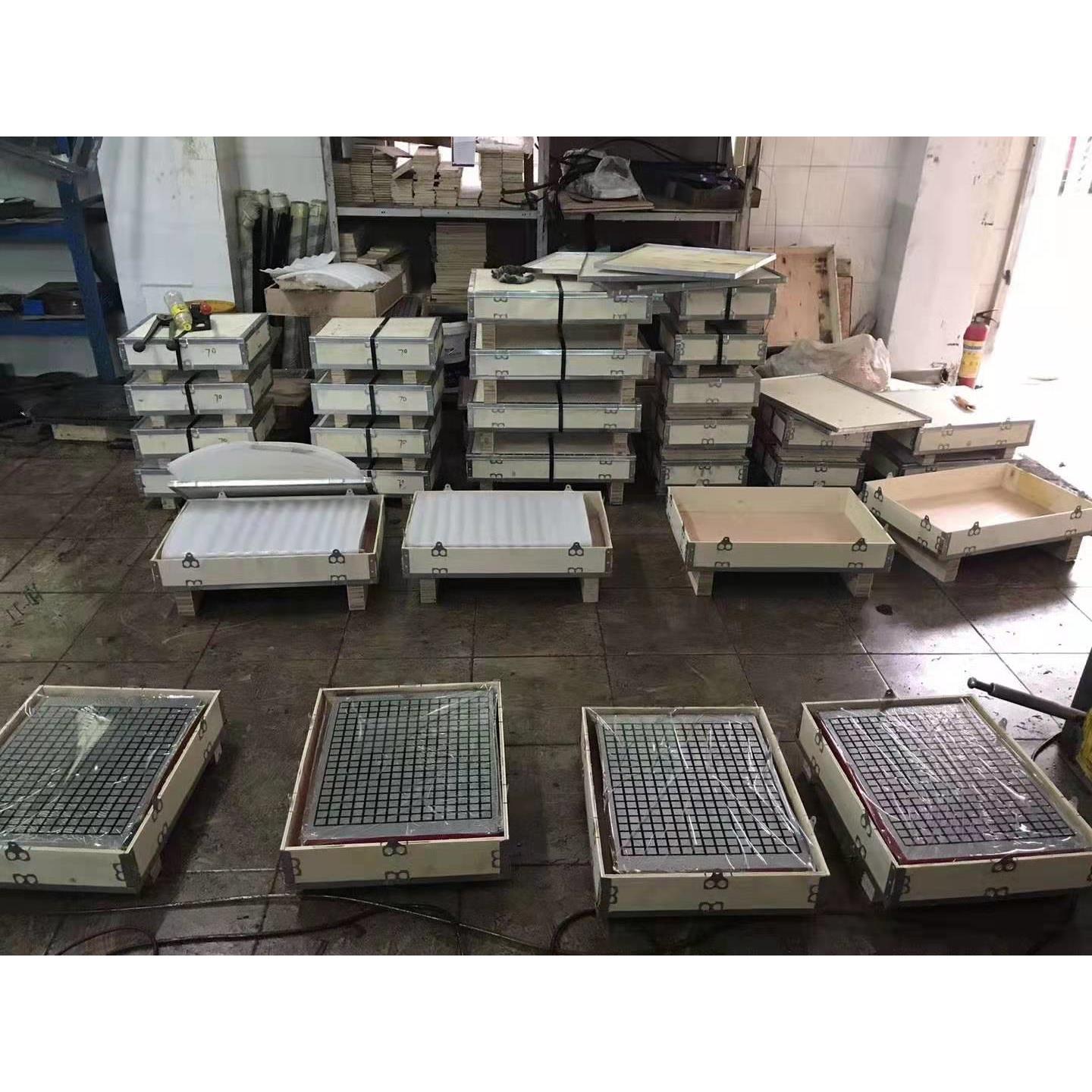 恒磁CNC超强力磁盘加工中心铣床雕铣机方格磁台电脑锣永磁吸盘