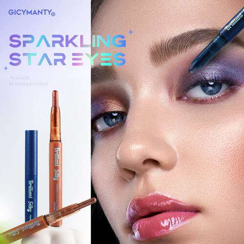 跨境 Eyeshadow Shimmer Pencil 高光眼影笔 卧蚕提亮显色彩妆笔
