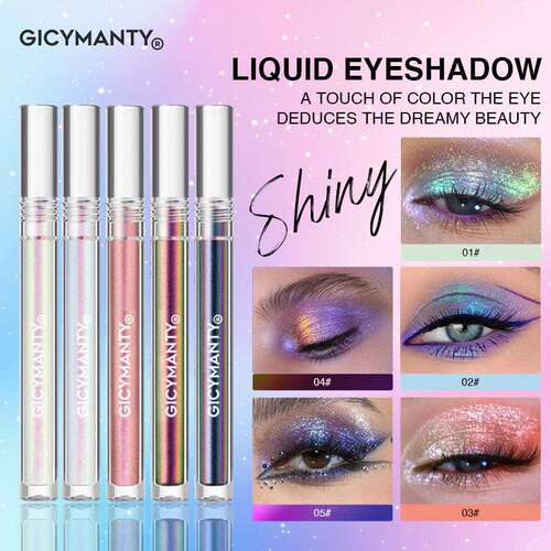 Duochrome Liquid Eyeshadow 偏光变色龙液体眼影 爆闪珠光细闪