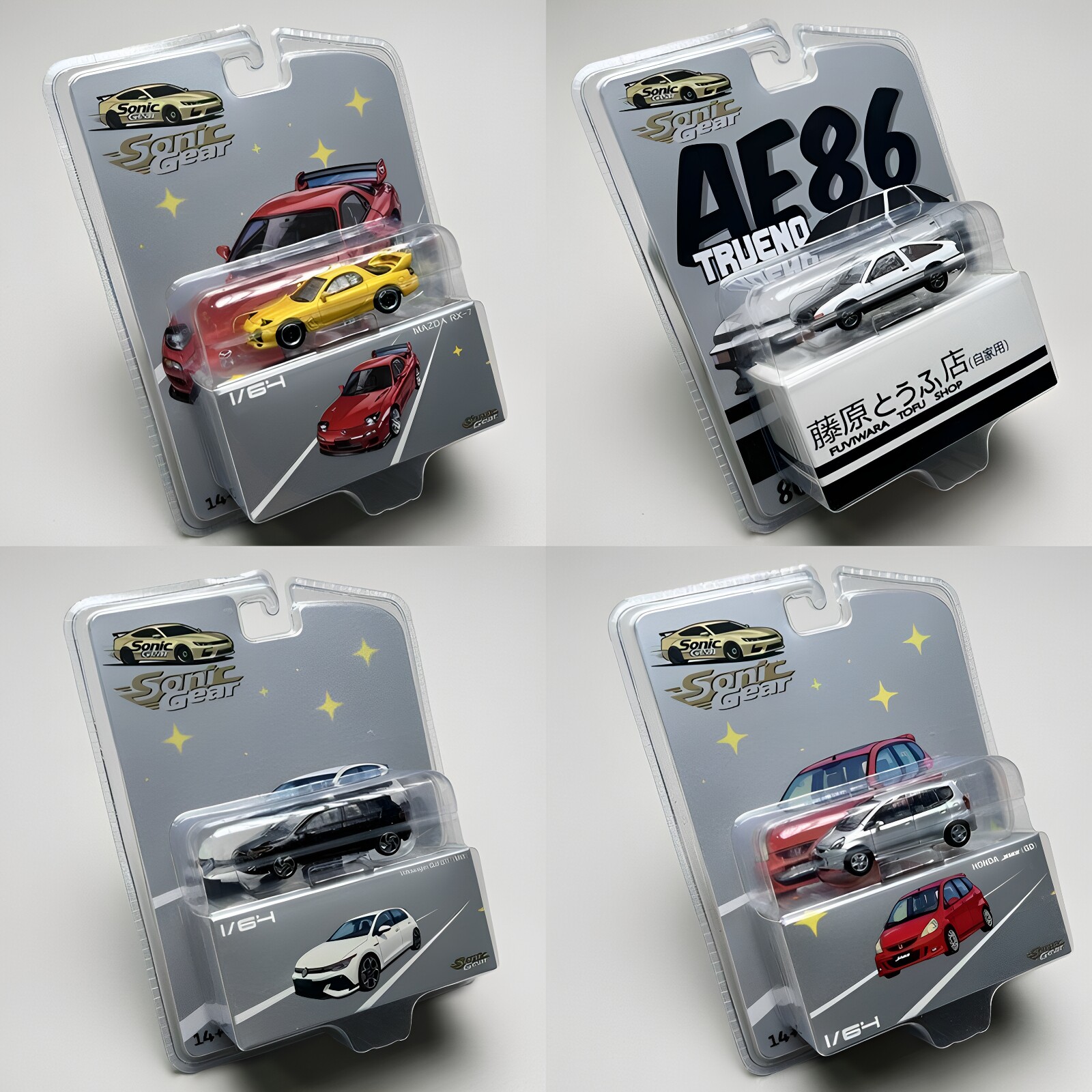 SonicGear车模1/64RX7AE86图片