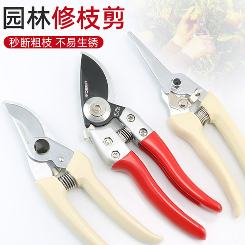 园艺剪枝剪刀修枝剪果树不锈钢园林花艺剪子工具修剪树枝剪刀花剪