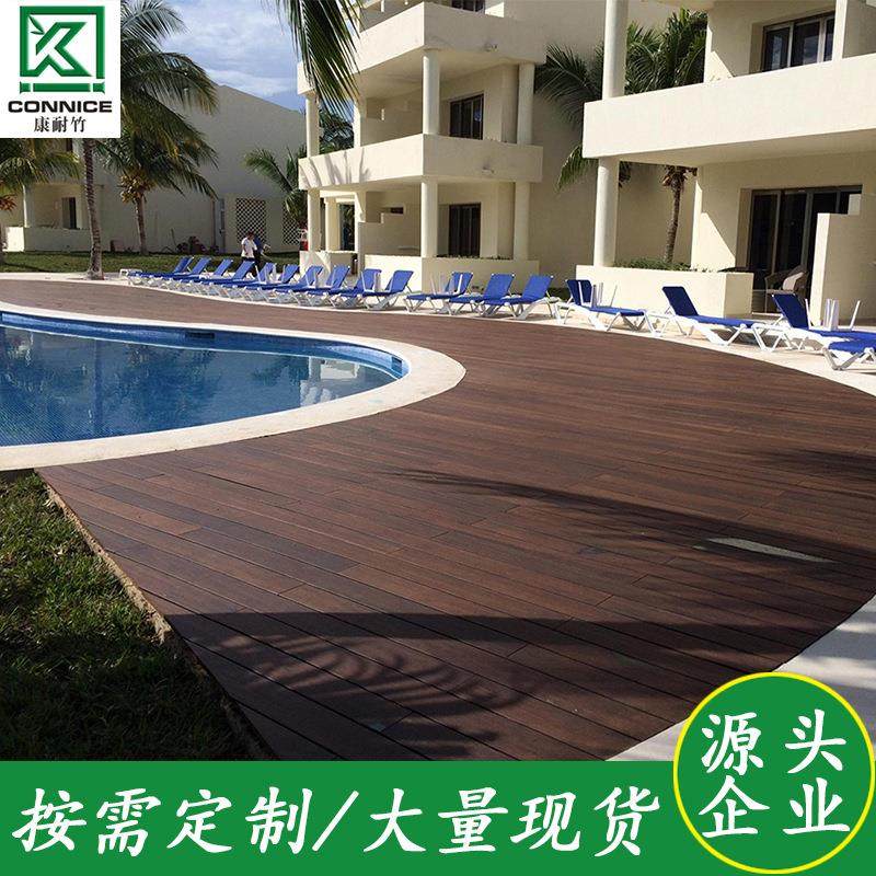 公园庭院防腐地板深碳高耐重防水泳池竹地板碳化竹木地板可定色,家装主材,竹地板,淘宝优惠券,粉丝福利购,淘宝优惠卷