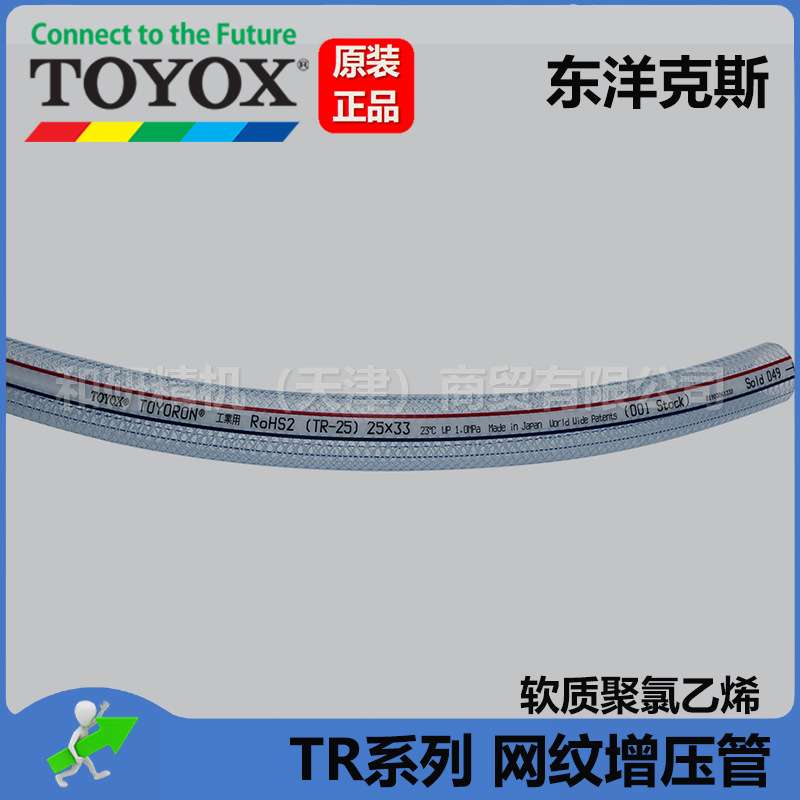 原厂直发 进口TOYOX东洋克斯 TR柔软网纹增压管