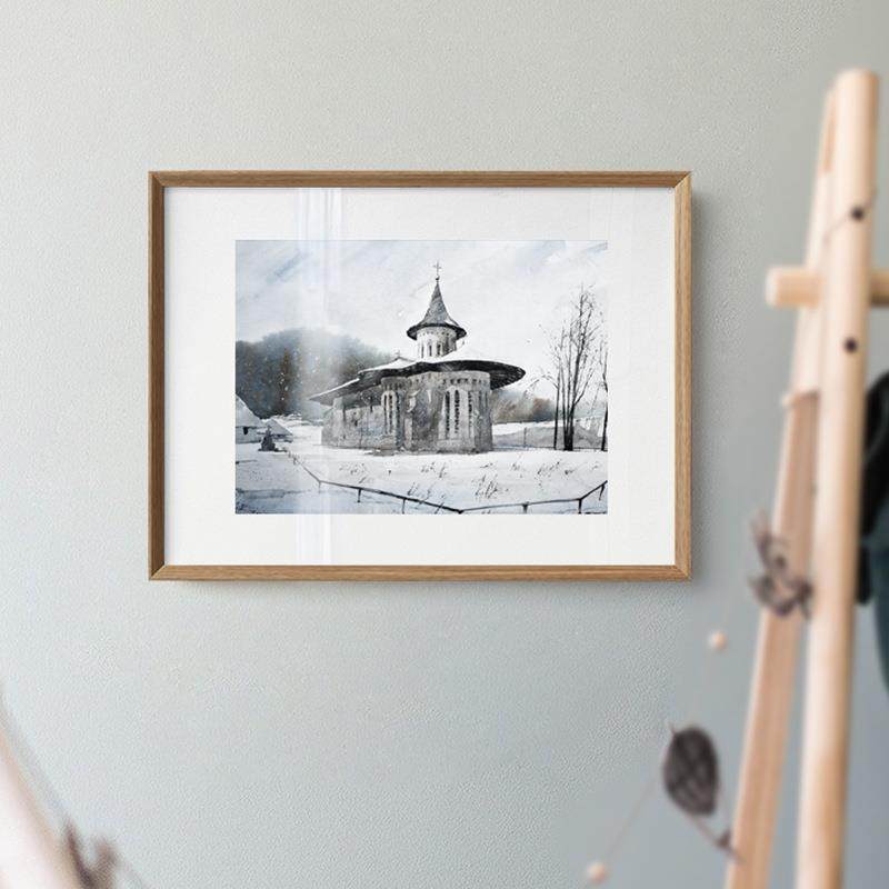 实木画框挂墙质相框裱框架8k任意尺寸4开装裱拼图框架24寸画框,家居饰品,DIY亲子装饰画,淘宝优惠券,粉丝福利购,淘宝优惠卷