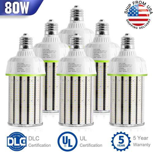 Led玉米灯Ul认证色温功率可调60W80W100W120W150WLed玉米灯泡E39