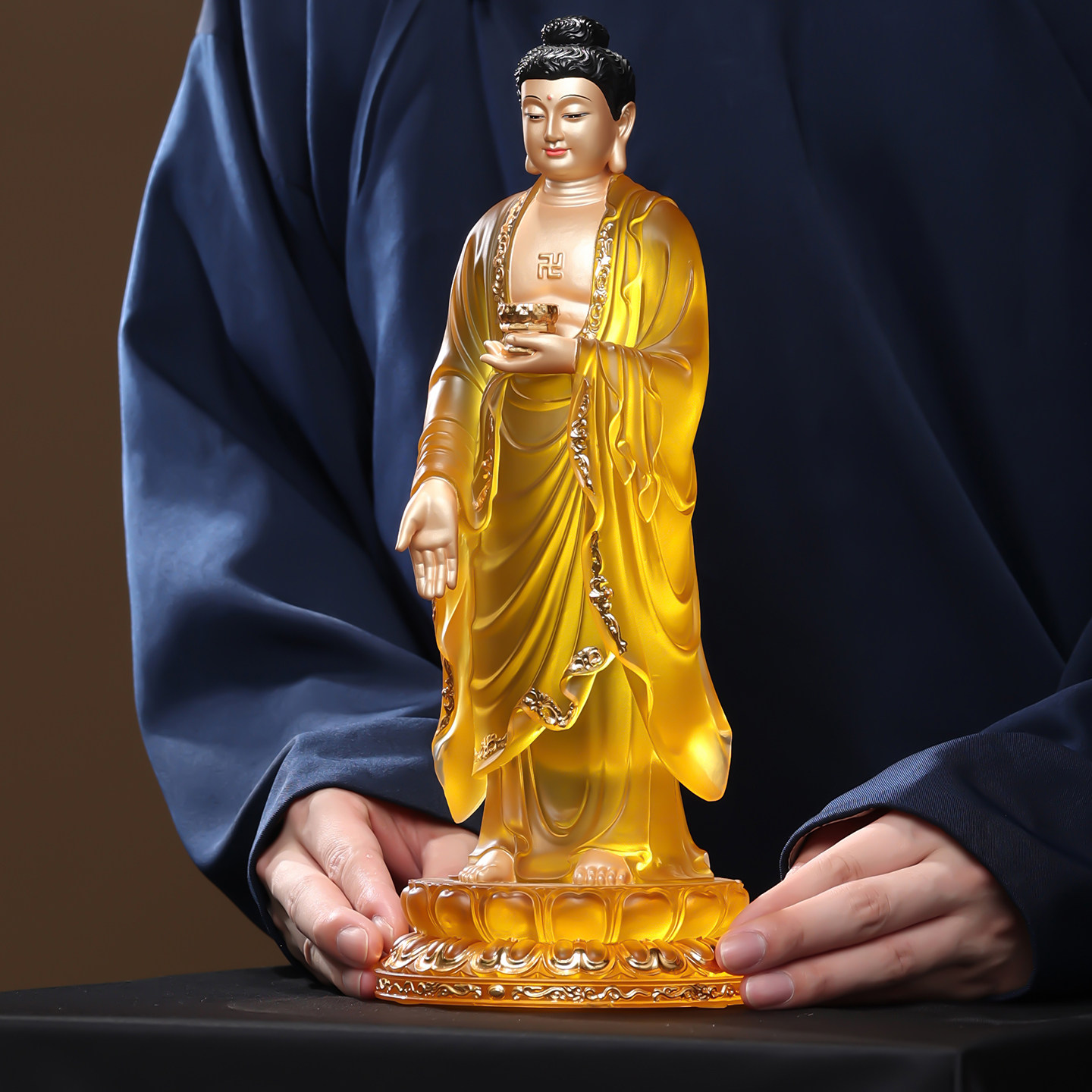 【口碑爆棚】东林寺东林大佛图片