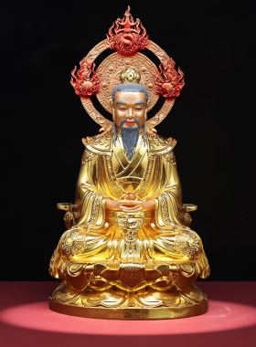 【非遗联名】台湾贴金元始天尊