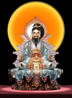 【美术百花奖】三清元始天尊像
