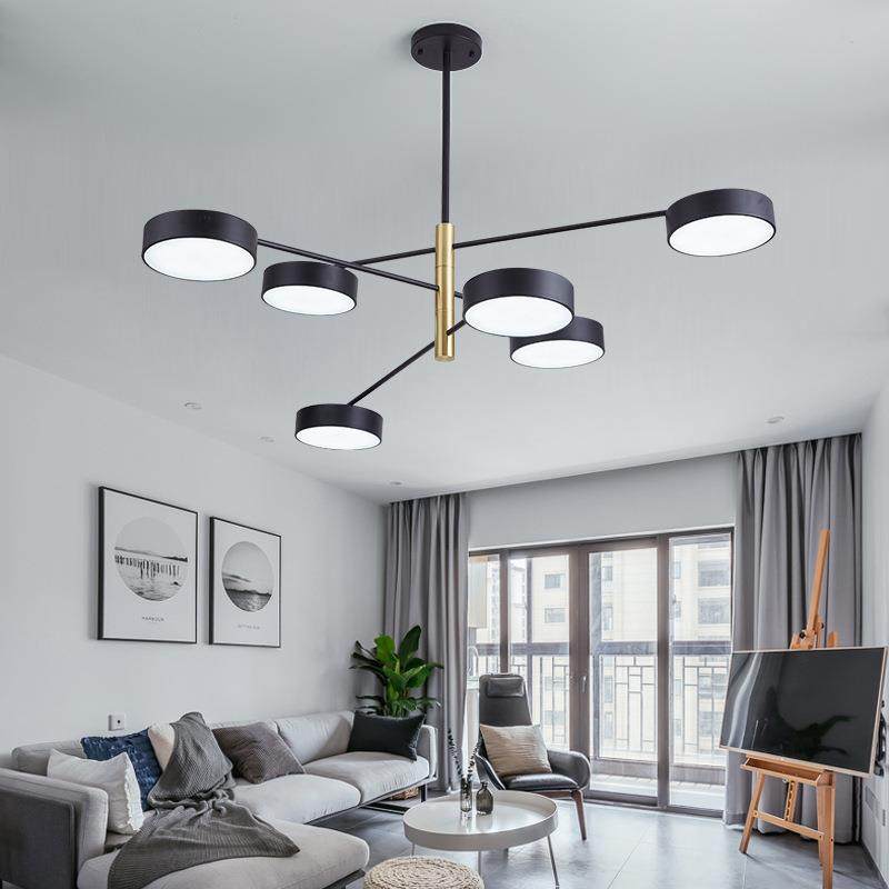 北欧灯具客厅简约现代大气家用餐厅卧室套餐马卡龙风格客厅吊灯,家装灯饰光源,智能吊灯,淘宝优惠券,粉丝福利购,淘宝优惠卷