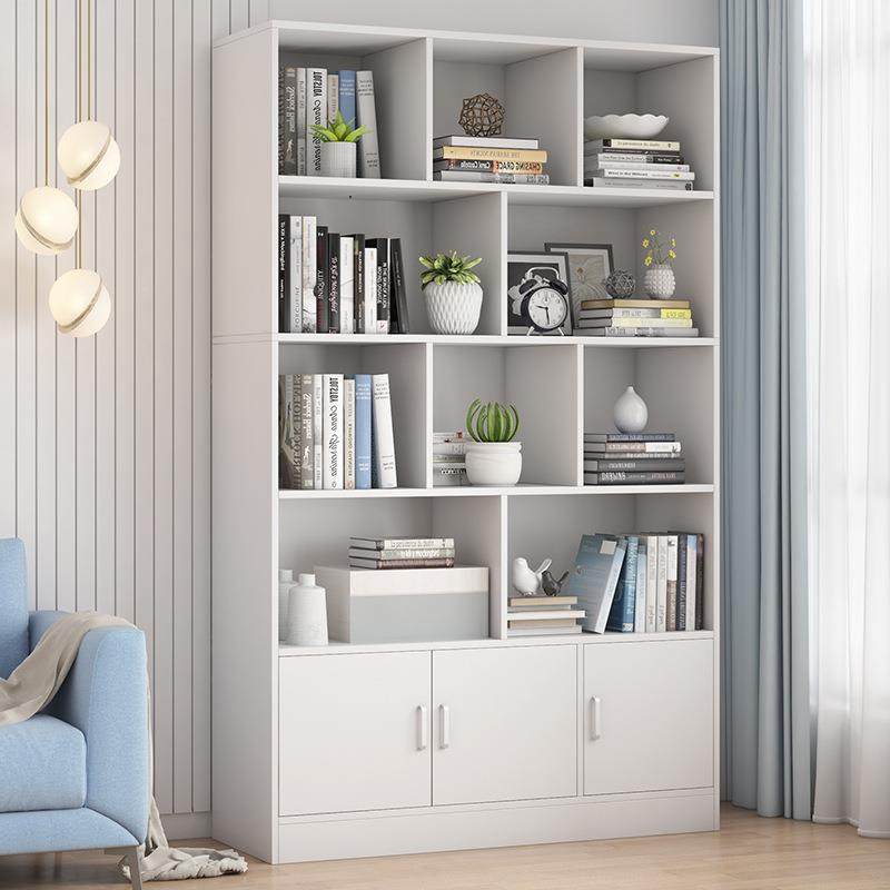 书柜现代简约防尘架客厅展示柜家用置物架储物柜落地学生简易书架,住宅家具,书架,淘宝优惠券,粉丝福利购,淘宝优惠卷