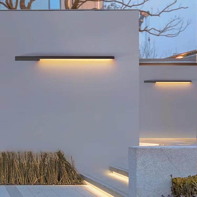 户外壁灯防水别墅院子围墙阳台灯庭院灯室外墙灯大门口led长条灯,家装灯饰光源,户外壁灯,淘宝优惠券,粉丝福利购,淘宝优惠卷