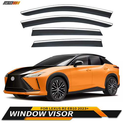 适用于雷克萨斯RZ晴雨挡雨板后视镜雨眉Lexus RZ Window visor