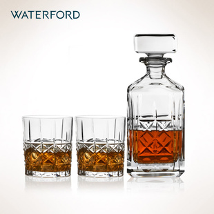 WATERFORD侯爵-布雷迪系列酒瓶及酒杯2件套装高级感礼盒水晶玻璃