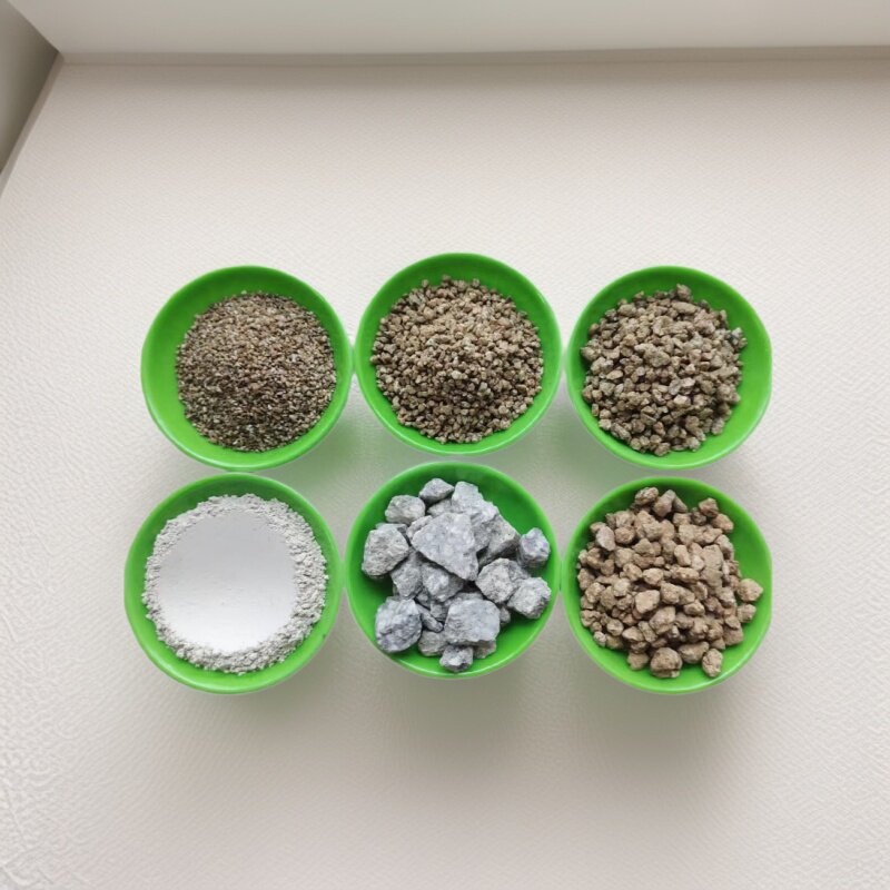 厂家供应麦饭石粉水处理鱼塘用多肉种植铺面用养殖用麦饭石