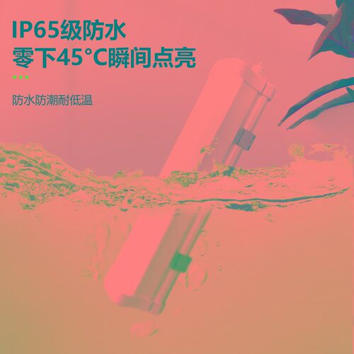 LED冷库灯20W防水防潮防爆照明三防灯浴室低温专用灯具长条灯照明