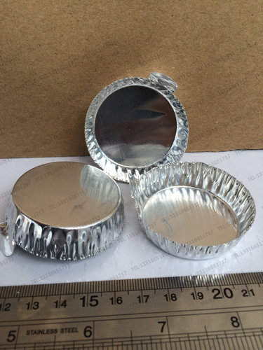 20ml 45mm 小号 带手柄 铝制称量盘 铝箔称量盘 称量盘 称量皿