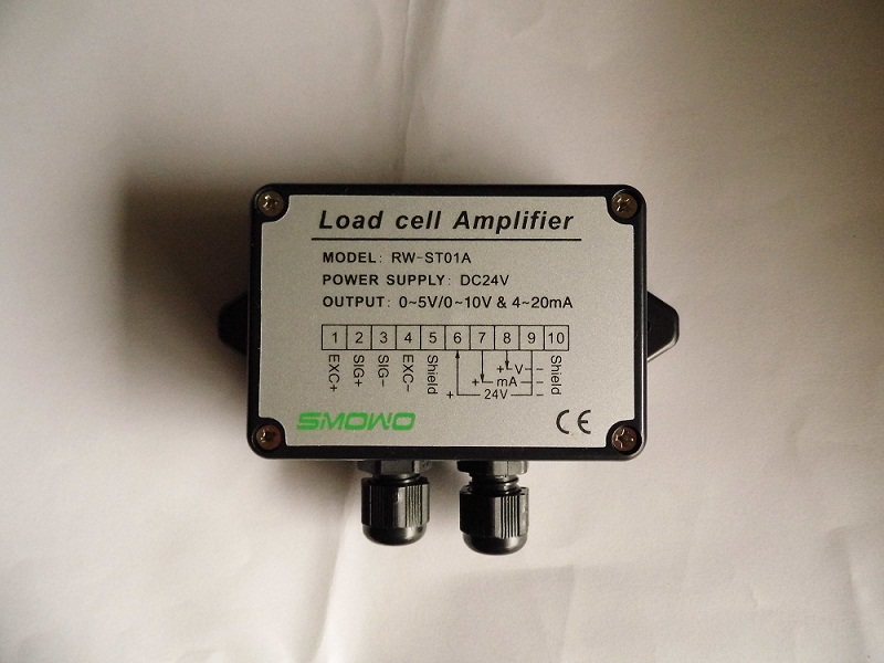 RW-ST01A称重传感器变送器0-5v0-10V4-20mA测力信号放大器配PLC