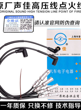 适配帕萨特B5领驭朗逸途安明锐 2.0 POLO 高压线分缸线点火线原厂