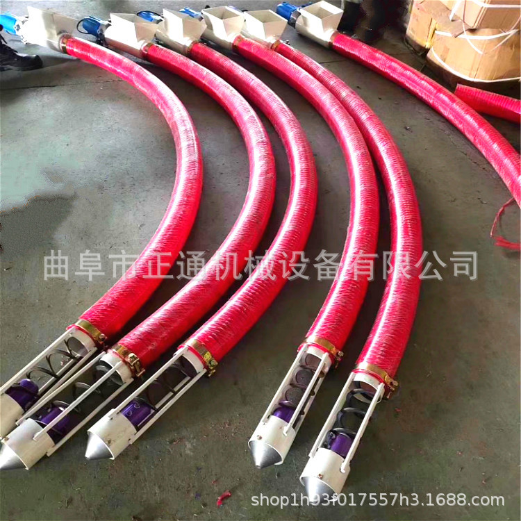 五谷杂粮装车吸粮机 耐磨吸沙机加厚螺旋 自吸式散粮吸粮机