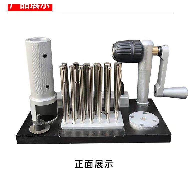 不锈钢拉丝器 小型圆管紧线器 手摇手动卷线绕丝器 首饰项圈工具