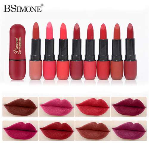 Bullet Head Matte Lipstick 甜心滋润不易掉色子弹头口红【新】