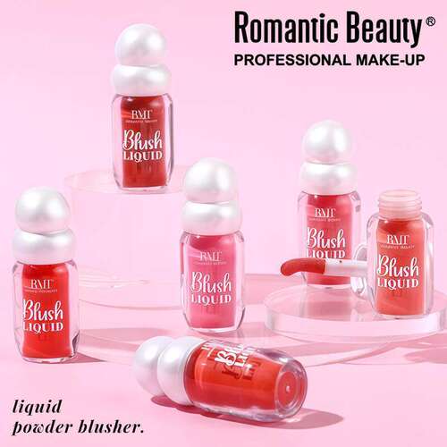 Multi Color Long Lasting Liquid Blush 多色持久液体腮红