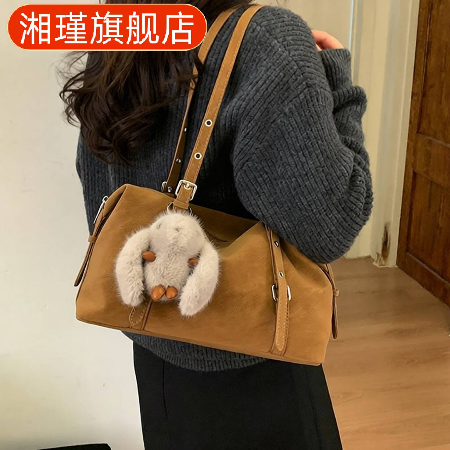 高级感小众复古腋下包女新款韩版