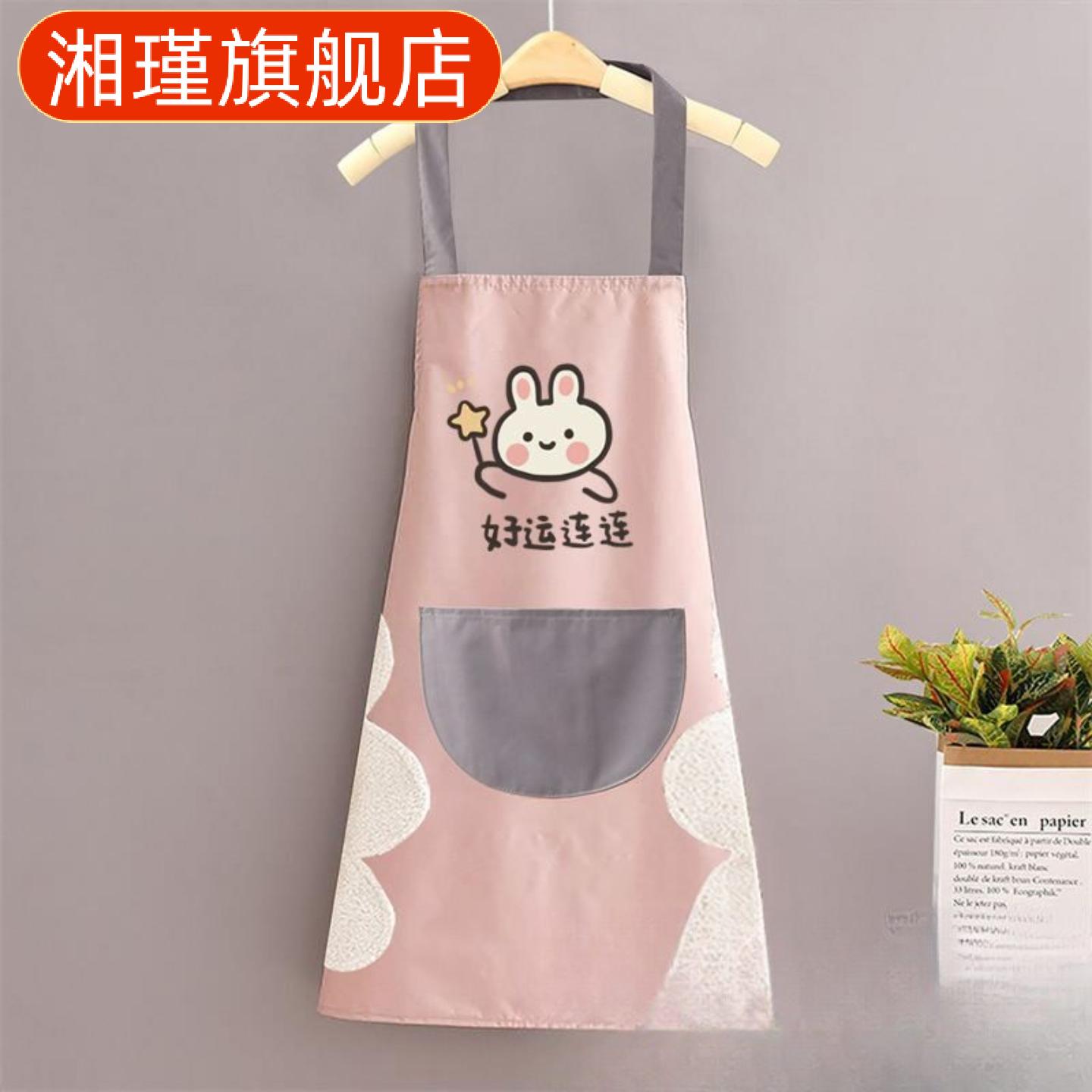 家用女式厨房罩衣围裙新款做饭