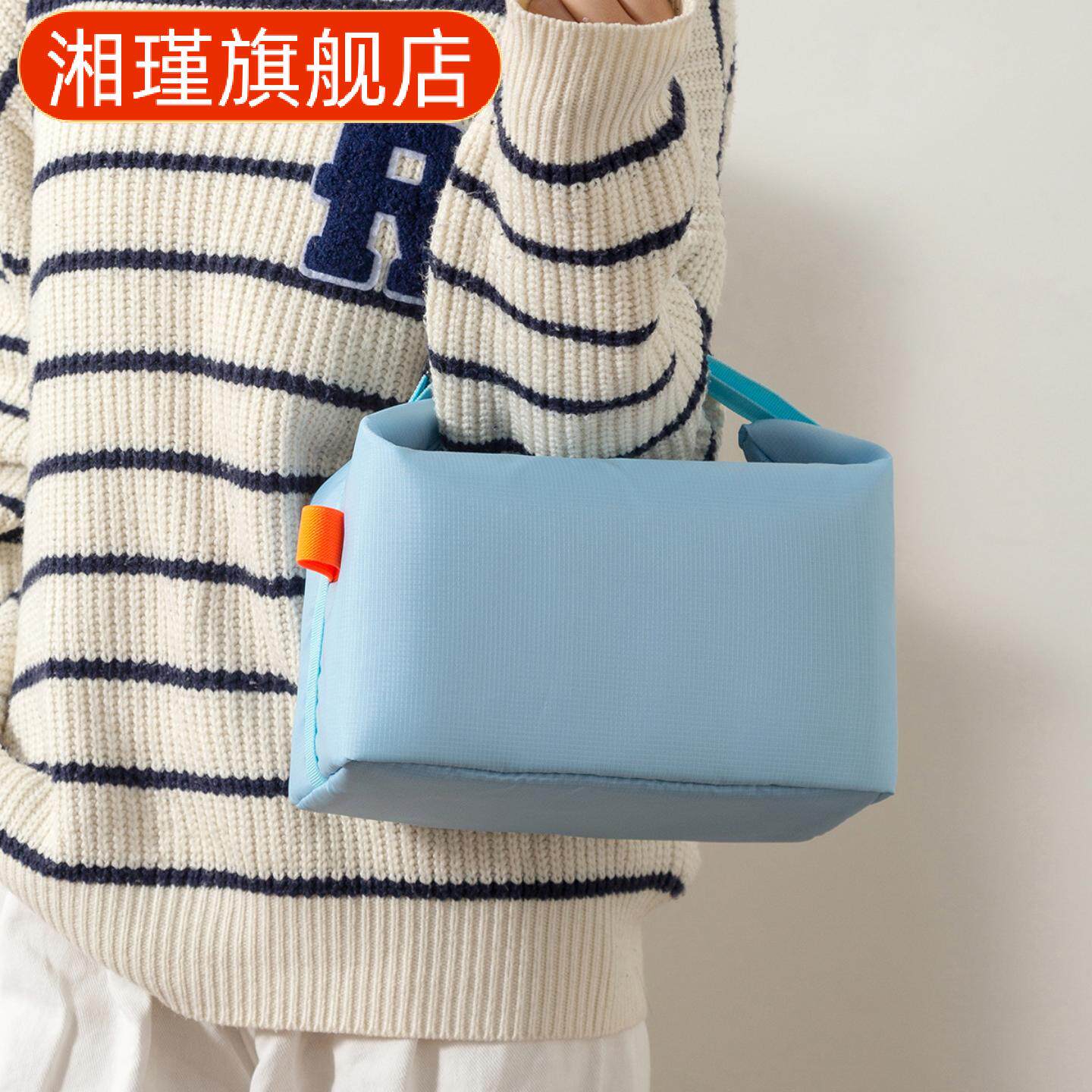 浅色系水饺保温包|上班族上学可