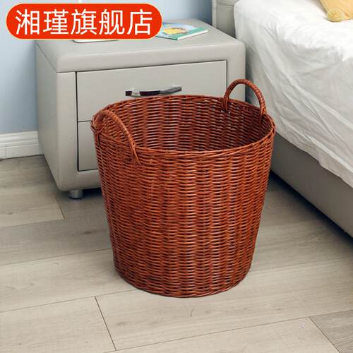 塑料藤编脏衣篮家用衣物玩具洗水