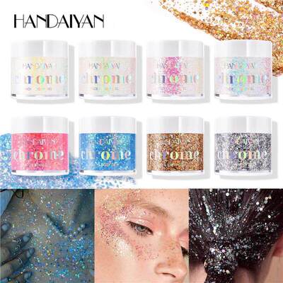 Ins Shimmer Chameleon Glitter Gel 网红ins亮片眼影 爆闪舞台妆