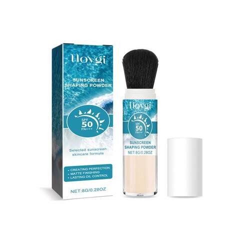 Mineral Facial Setting Powder 轻薄水润柔和哑光矿物定妆粉
