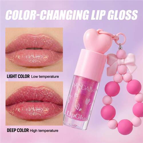 Mirror Gloss Lip Glaze With Pendant 带挂件镜面水光唇釉