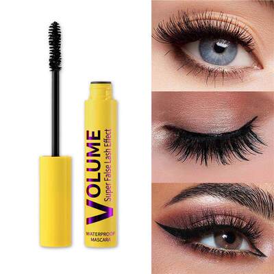 Waterproof Mascara 卷翘浓密持久睫毛膏【爆款】