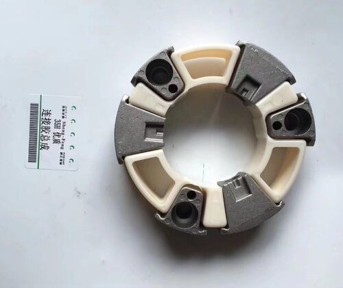 挖掘机35H连接胶 日立ZAX55/60/70 EX120/130-6液压泵联轴器总成