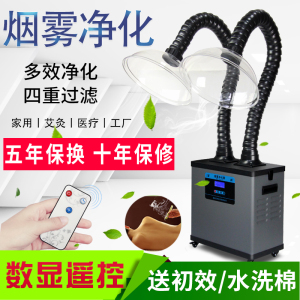 艾灸烟雾净化器焊锡排烟机移动式工业激光吸烟仪汉邦SP-611