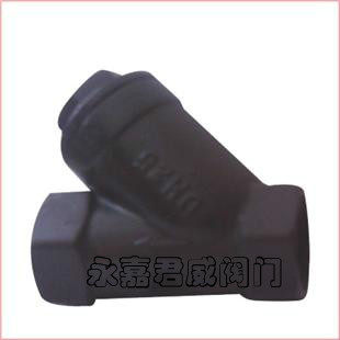 铸钢Y型过滤器 内螺纹过滤器DN15 20 25  40 50 65 80 不锈钢