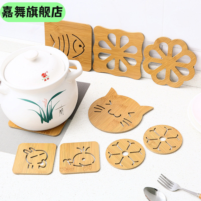 居家木质卡通隔热垫餐桌垫防滑锅垫创意可爱垫子茶杯垫碗垫杯垫,节庆用品/礼品,文化创意杯垫/餐垫,淘宝优惠券,粉丝福利购,淘宝优惠卷