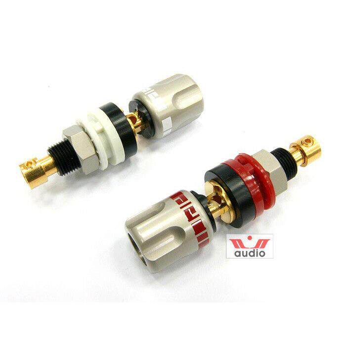 AECO雅酷 ABI-0611无镍 镀金 镀银 镀铑接线柱