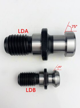 LDA LDB30 40 50 60 ISO7388/2 1984数控拉钉国际标准拉丁A B型通